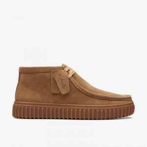 Clarks Torhill Hi Tamno Smeđe | CLKS-84577