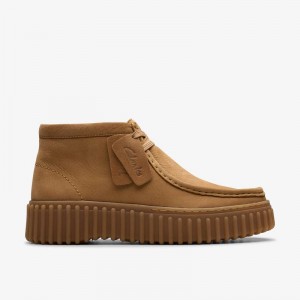 Clarks Torhill Moss Svijetlo Smeđe | CLKS-85485