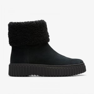 Clarks Torhill Turn Crne | CLKS-85492