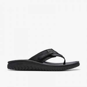 Clarks WESLEY SUN Crne | CLKS-84213