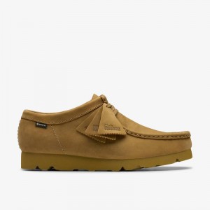 Clarks Wallabee Gore-Tex Smeđe | CLKS-84516