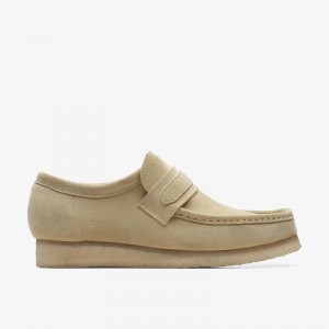 Clarks Wallabee Loafer Bež | CLKS-84503