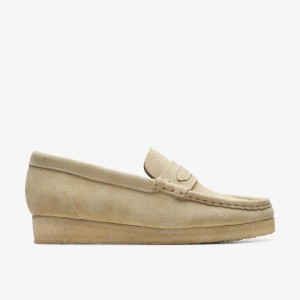 Clarks Wallabee Loafer Bež | CLKS-85401