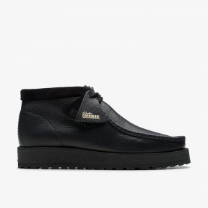 Clarks Wallabee Scout Crne | CLKS-84489