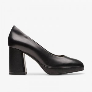 Clarks Zoya 85 Court Crne | CLKS-85263