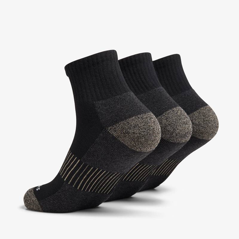 Clarks 3 Pack Ankle Sport Sock Crne | CLKS-84194