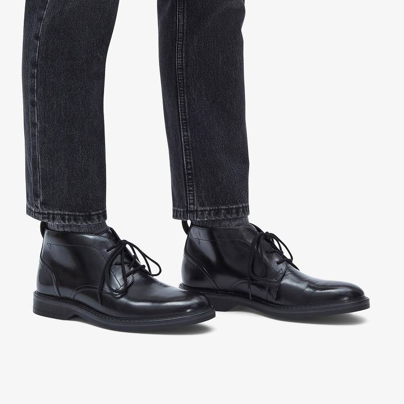 Clarks Aldwin Chukka Crne | CLKS-84546