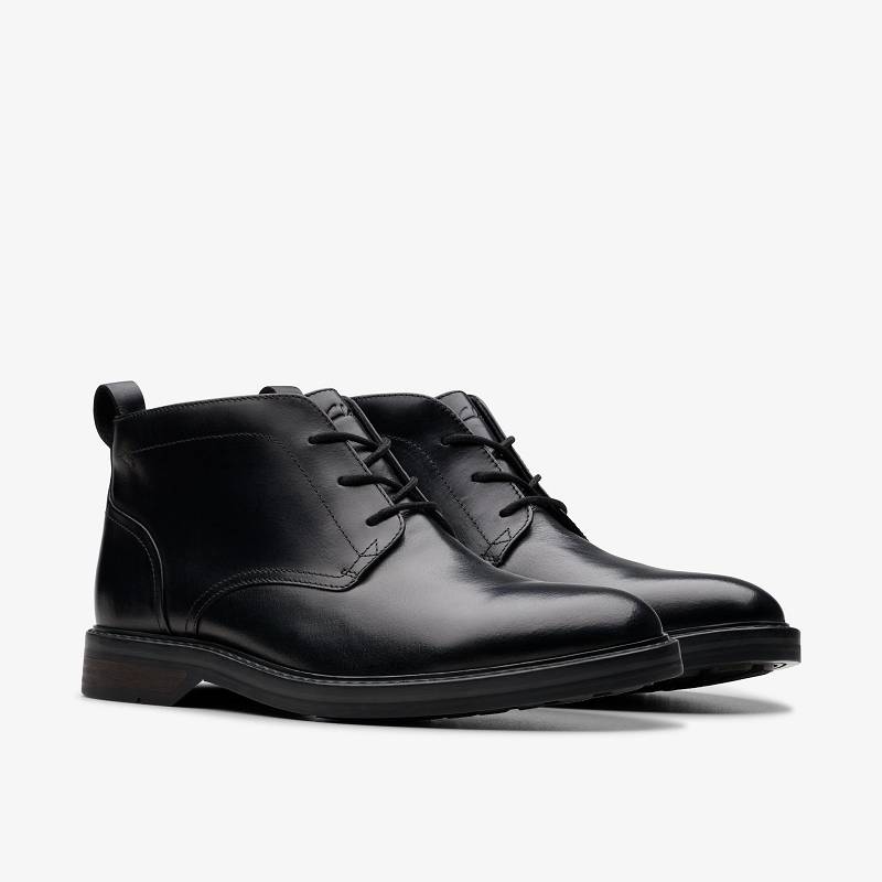 Clarks Aldwin Chukka Crne | CLKS-84546