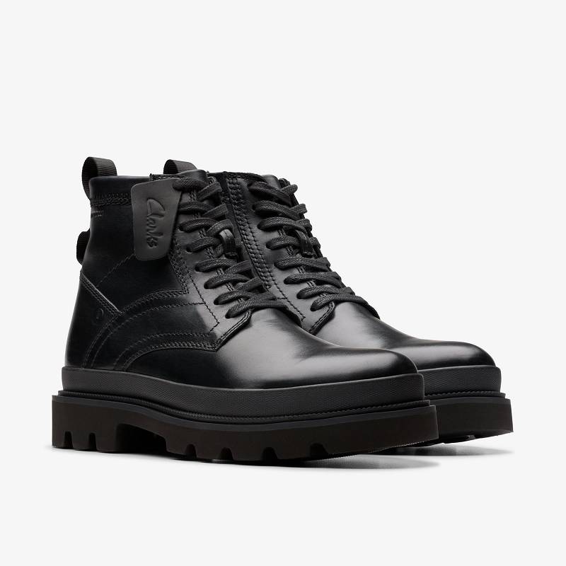 Clarks Badell Hi Waterproof Crne | CLKS-84572