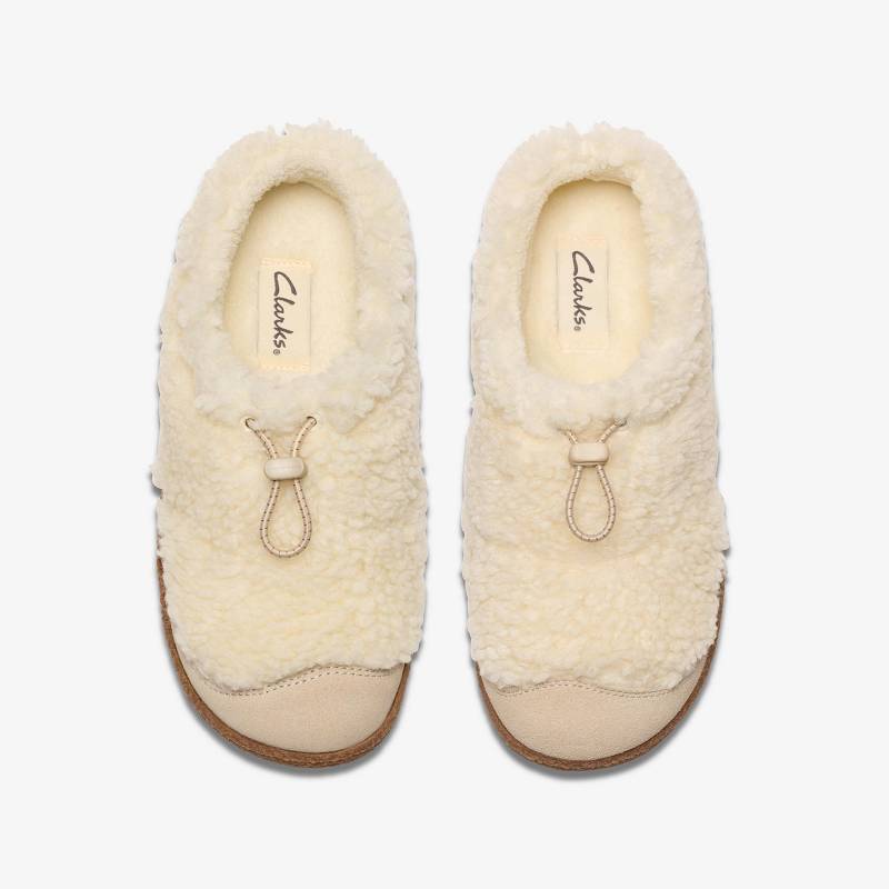 Clarks Belle Wych Slippers Bijele | CLKS-84676