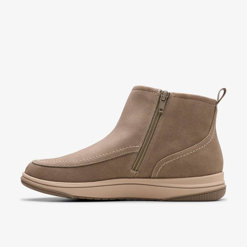 Clarks Breeze Cora Tamno Sive Smeđe | CLKS-85466