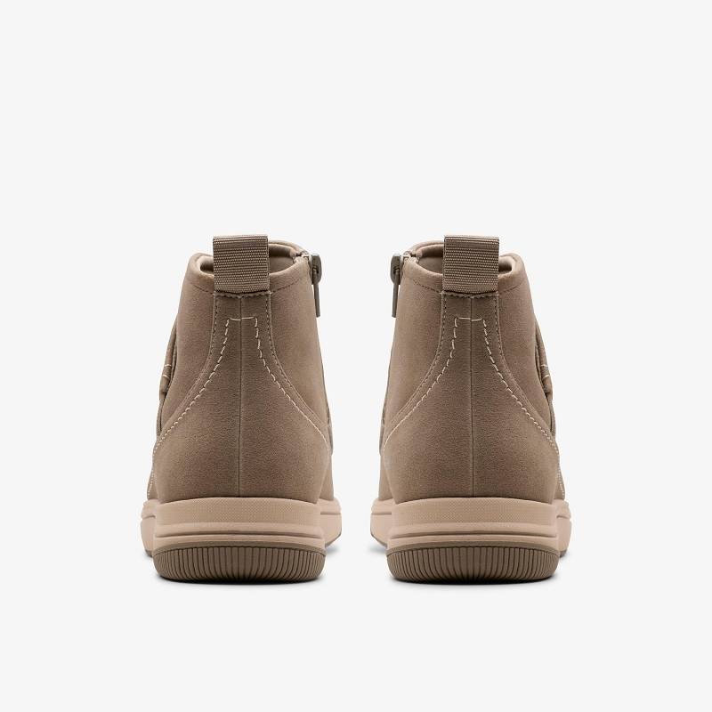 Clarks Breeze Cora Tamno Sive Smeđe | CLKS-85466