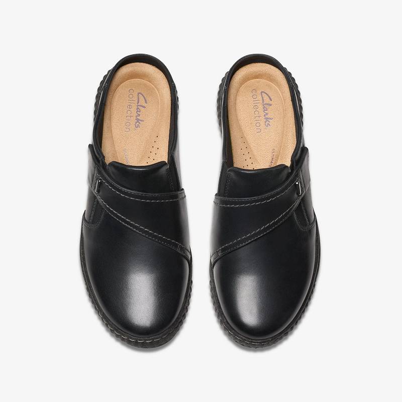 Clarks Caroline Bay Crne | CLKS-84848