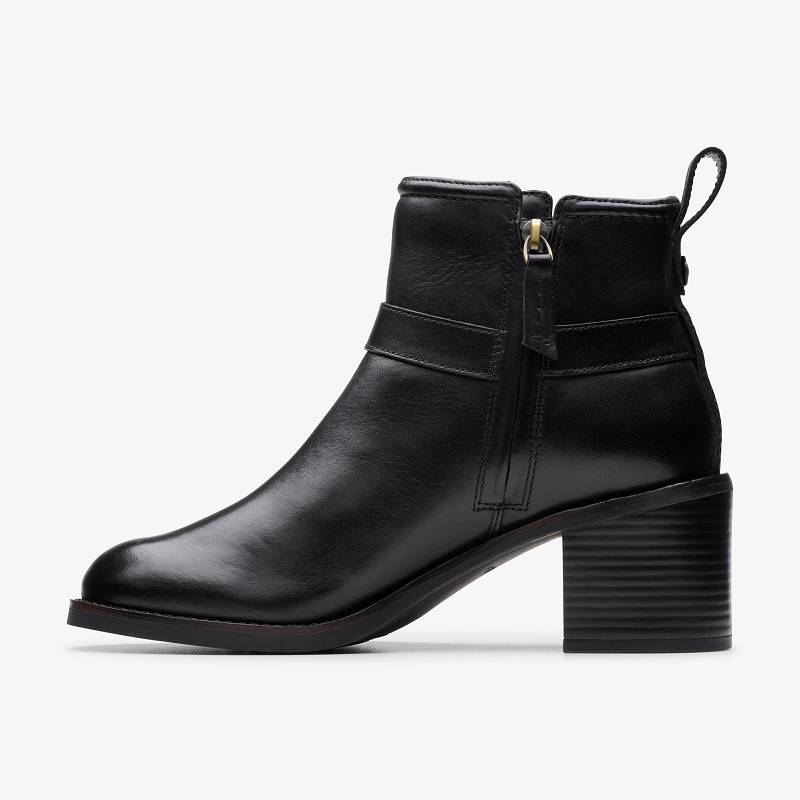 Clarks Chamberly Trim Crne | CLKS-85095