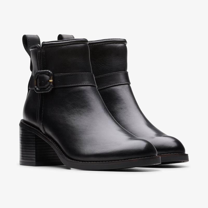 Clarks Chamberly Trim Crne | CLKS-85095