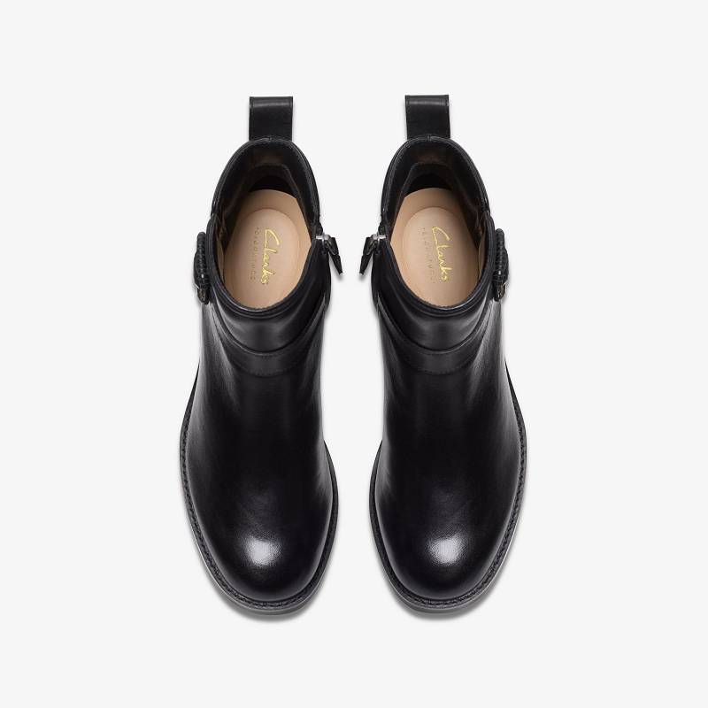 Clarks Chamberly Trim Crne | CLKS-85095