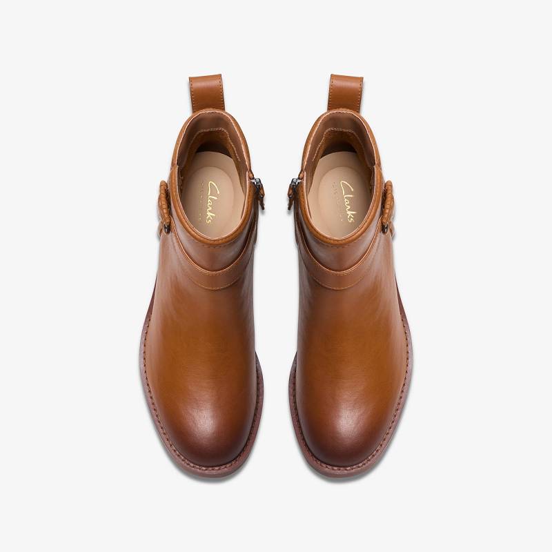 Clarks Chamberly Trim Smeđe | CLKS-85510