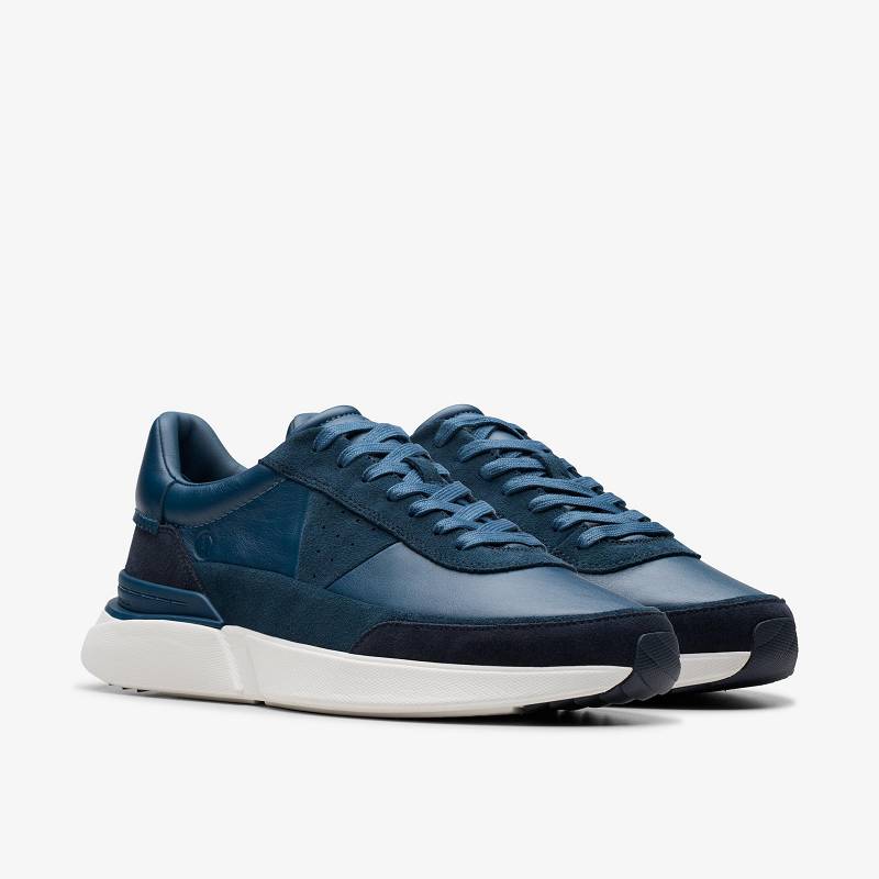 Clarks Craft Pace Tamnoplave | CLKS-84235