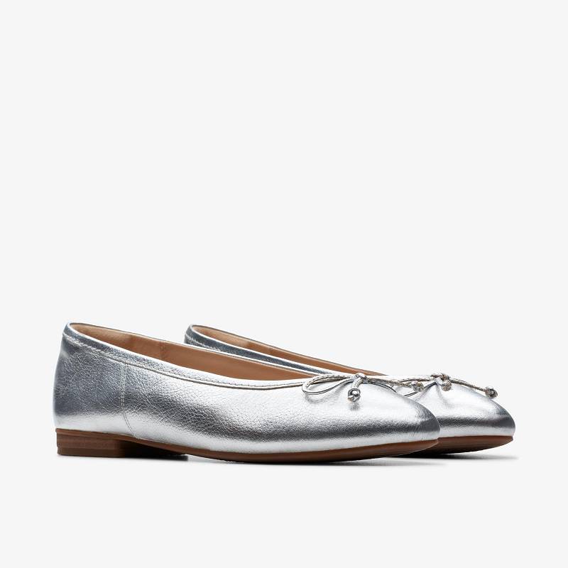 Clarks Fawna Lily Srebrne | CLKS-84796