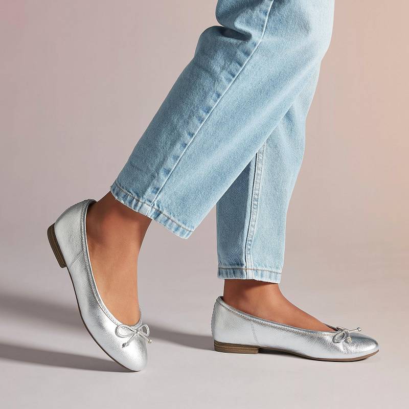 Clarks Fawna Lily Srebrne | CLKS-85075