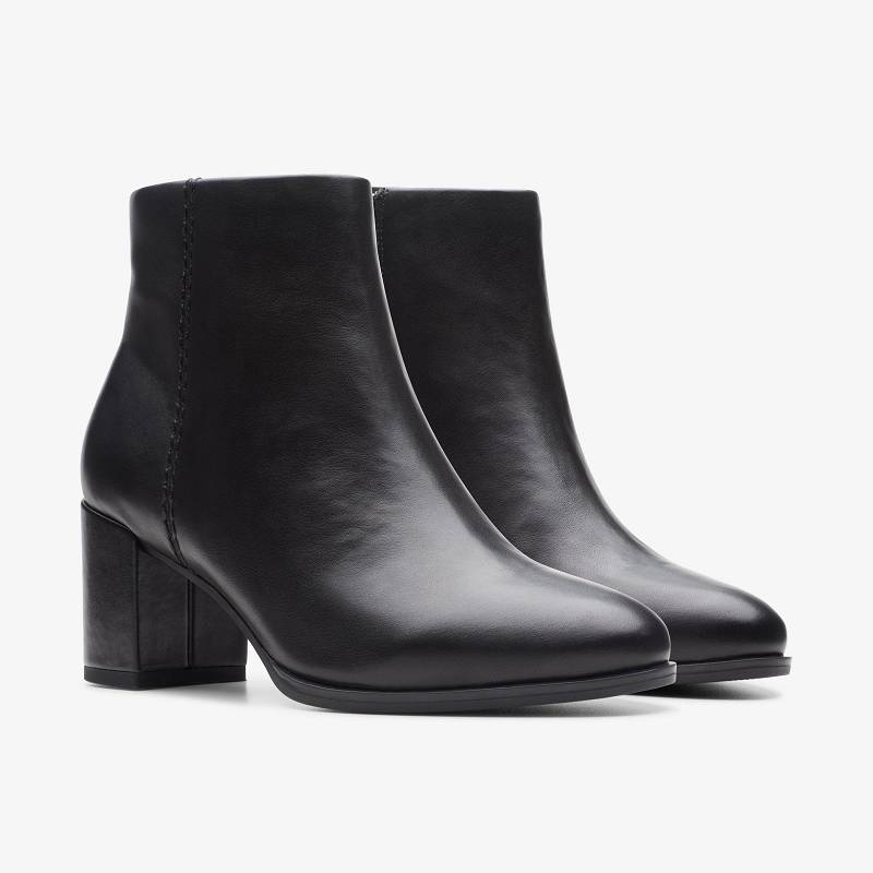 Clarks Freva 55 Zip Crne | CLKS-85097