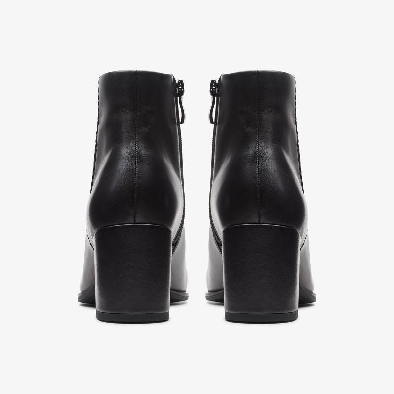 Clarks Freva 55 Zip Crne | CLKS-85097
