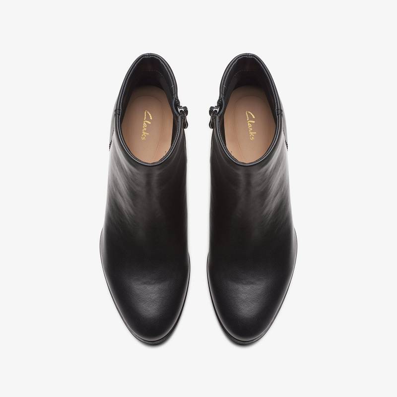Clarks Freva 55 Zip Crne | CLKS-85097