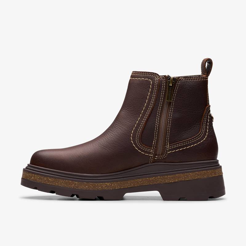 Clarks Hencroft Step Waterproof Smeđe | CLKS-85514