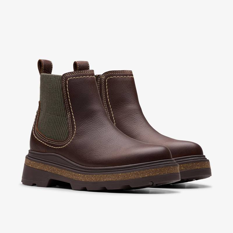 Clarks Hencroft Step Waterproof Smeđe | CLKS-85514