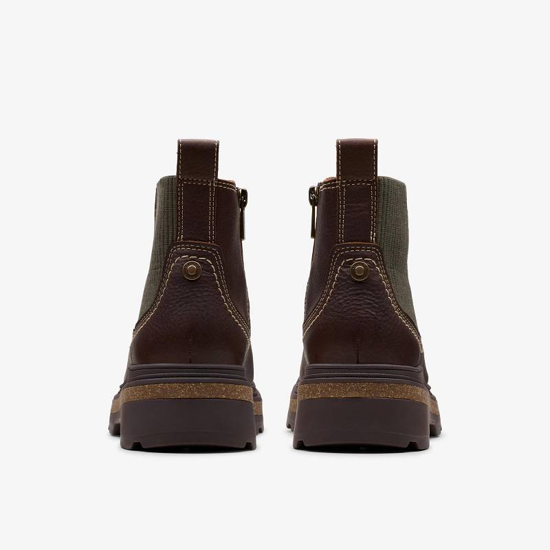 Clarks Hencroft Step Waterproof Smeđe | CLKS-85514