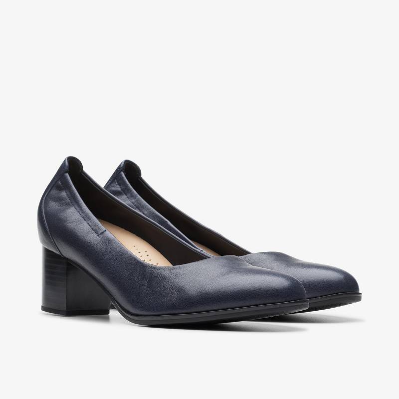 Clarks Loken Step Tamnoplave | CLKS-85258