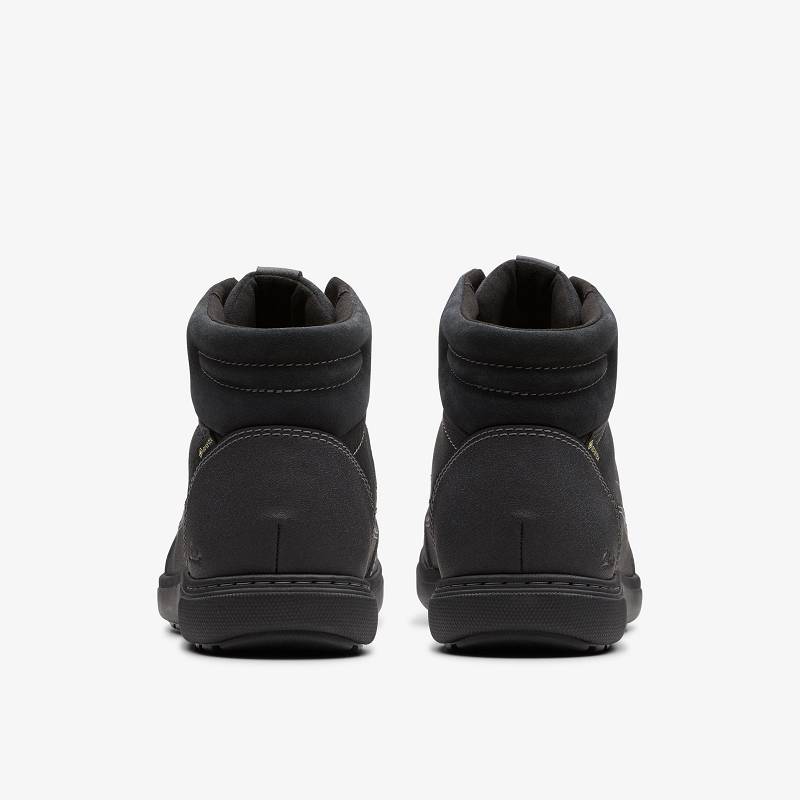 Clarks Mapstone Hi Gore-Tex Crne | CLKS-84250