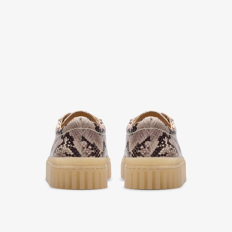 Clarks Mayhill Walk Sive Zmijski Print | CLKS-85167