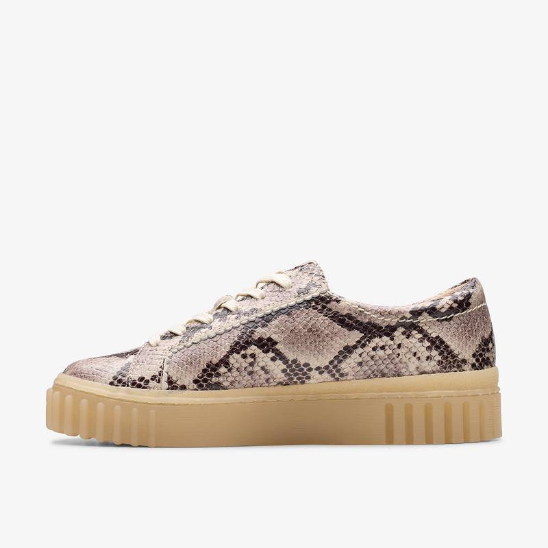 Clarks Mayhill Walk Sive Zmijski Print | CLKS-85167