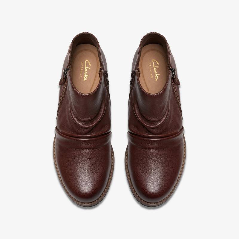 Clarks Nissini Top Waterproof Smeđe | CLKS-85453