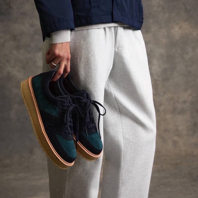 Clarks Sandford 2 X Ronnie Fieg Blue Multicolor Plave | CLKS-84256