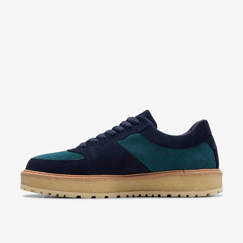 Clarks Sandford 2 X Ronnie Fieg Blue Multicolor Plave | CLKS-84256