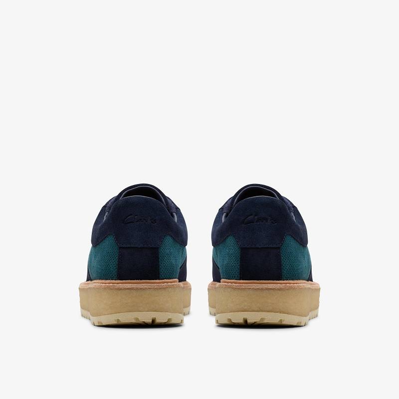 Clarks Sandford 2 X Ronnie Fieg Blue Multicolor Plave | CLKS-84256