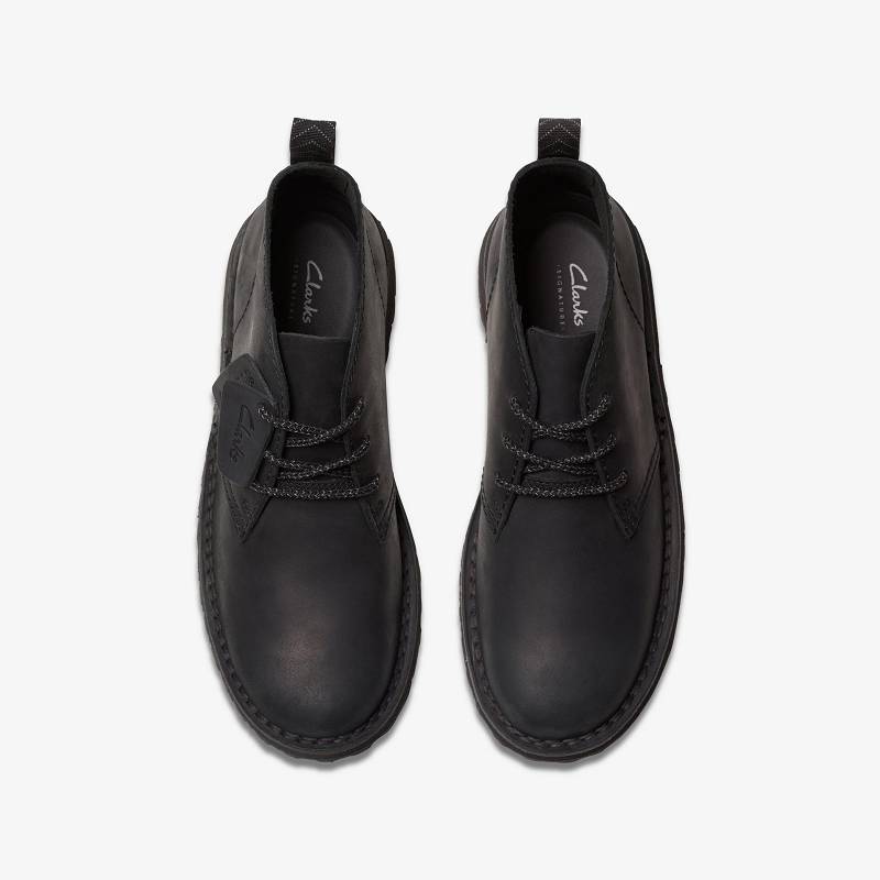 Clarks Solsbury Desert Boot Crne | CLKS-84565