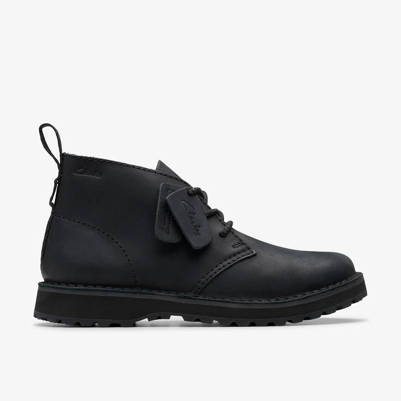 Clarks Solsbury Desert Boot Crne | CLKS-84565