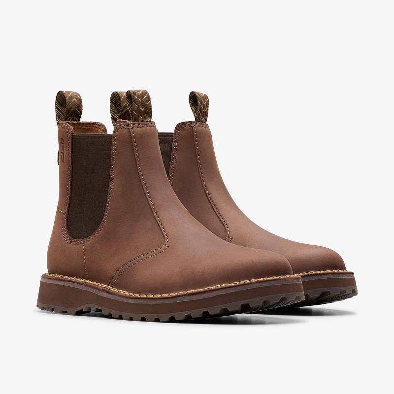 Clarks Solsbury Easy Tamno Smeđe | CLKS-84379