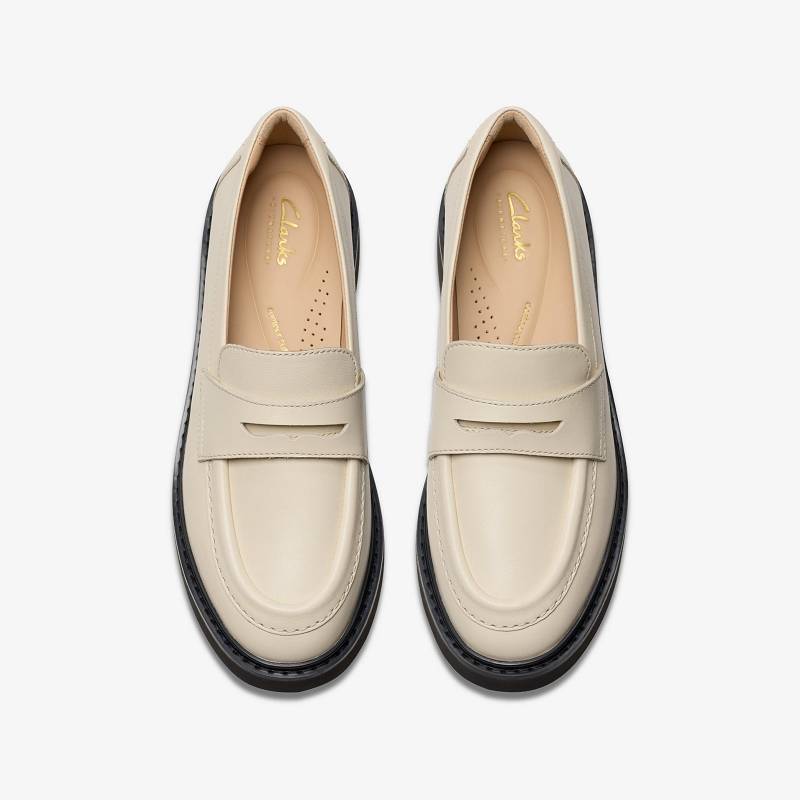 Clarks Splend Edge Krem | CLKS-85375