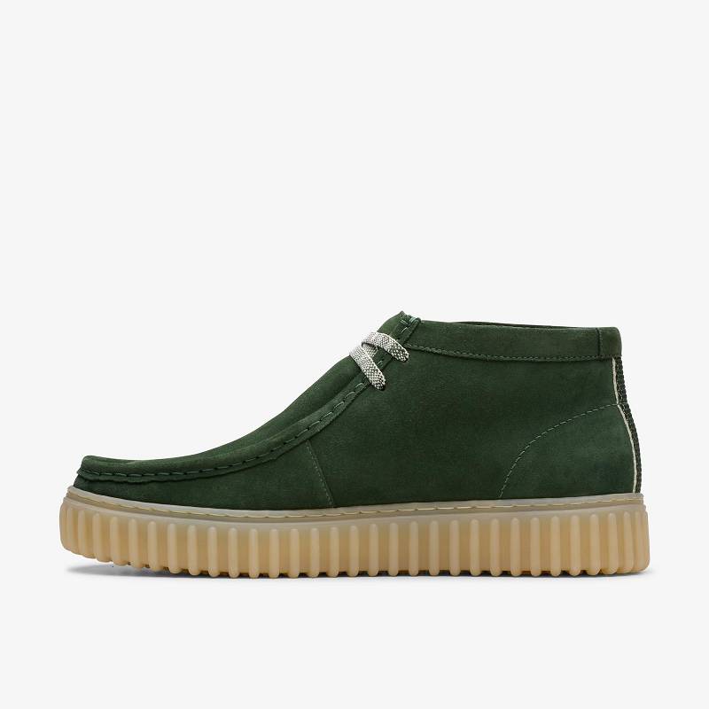 Clarks Torhill Hi Tamno Zelene | CLKS-84601