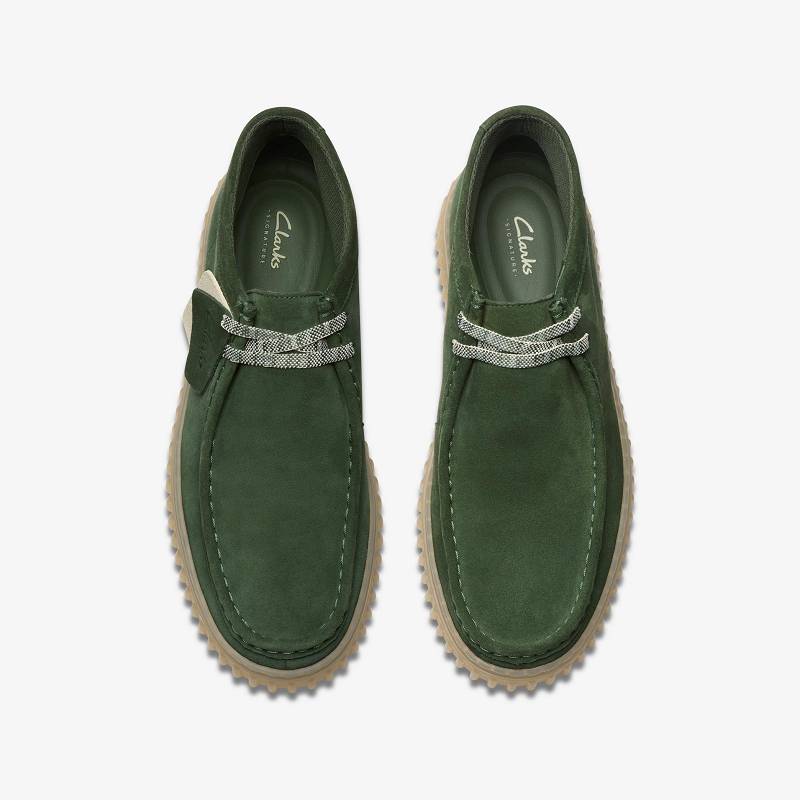 Clarks Torhill Hi Tamno Zelene | CLKS-84601