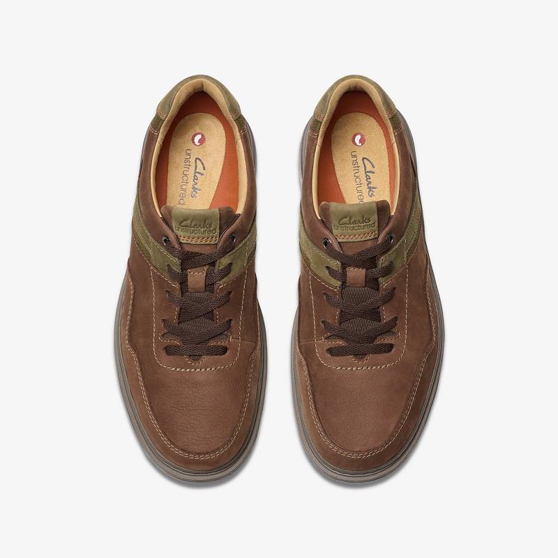 Clarks Un Briley Vibe Tamno Smeđe | CLKS-84345