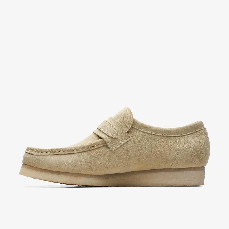 Clarks Wallabee Loafer Bež | CLKS-84299