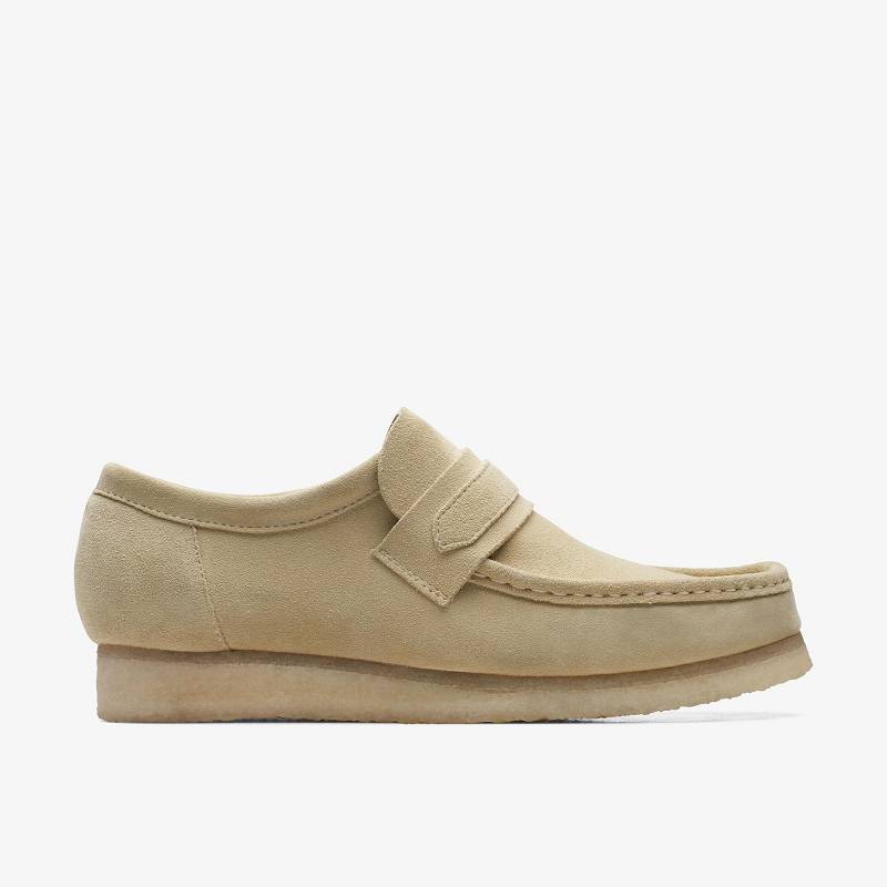Clarks Wallabee Loafer Bež | CLKS-84299