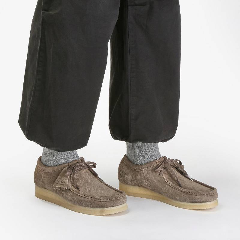 Clarks Wallabee Tamno Sive | CLKS-84479