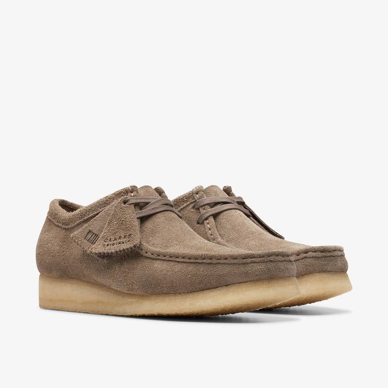 Clarks Wallabee Tamno Sive | CLKS-84479