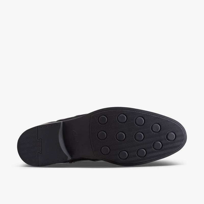 Clarks Whiddon Zip Crne | CLKS-84413